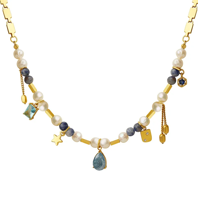 Collier Multi-charms Positano