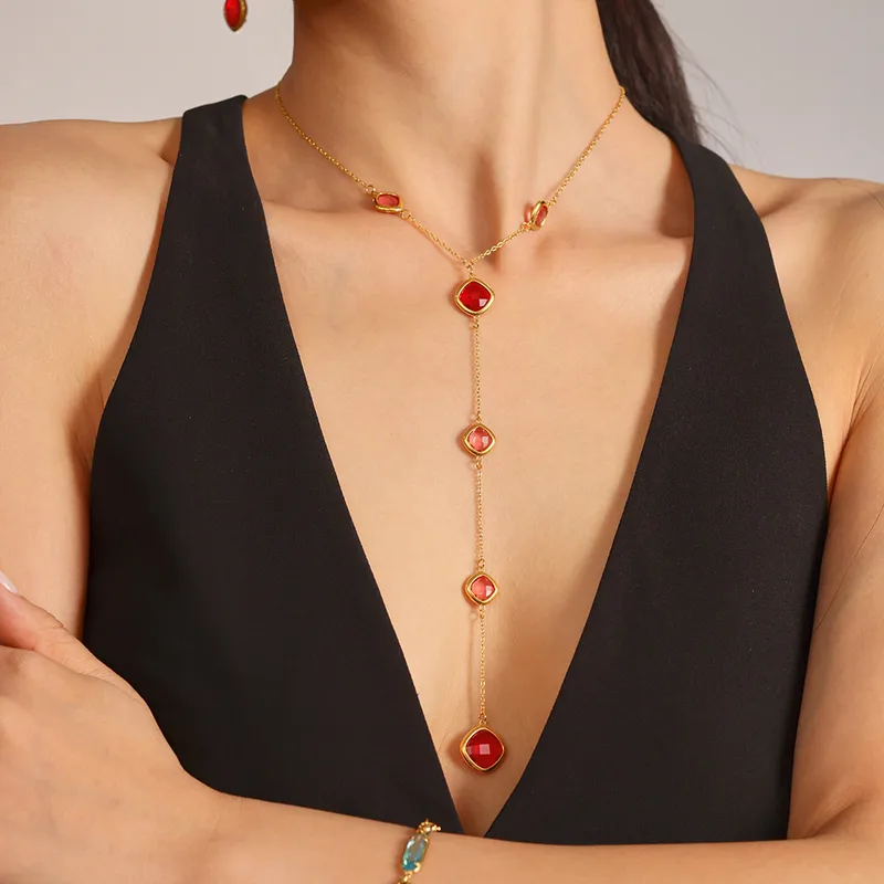 Collier en Y Angelina