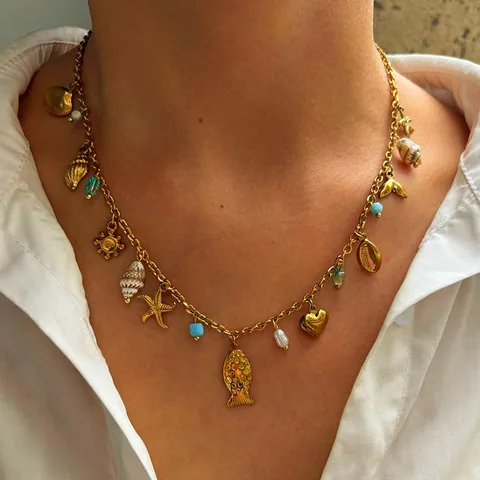 Collier Multi-charms Théodore