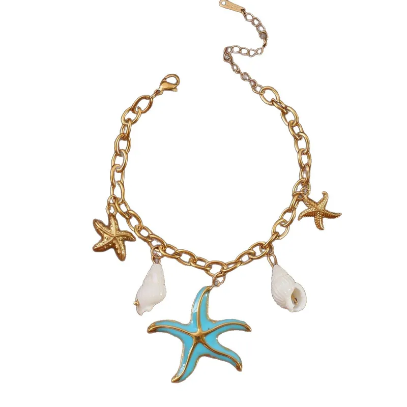 Bracelet Multi-charms Estrella Bleu