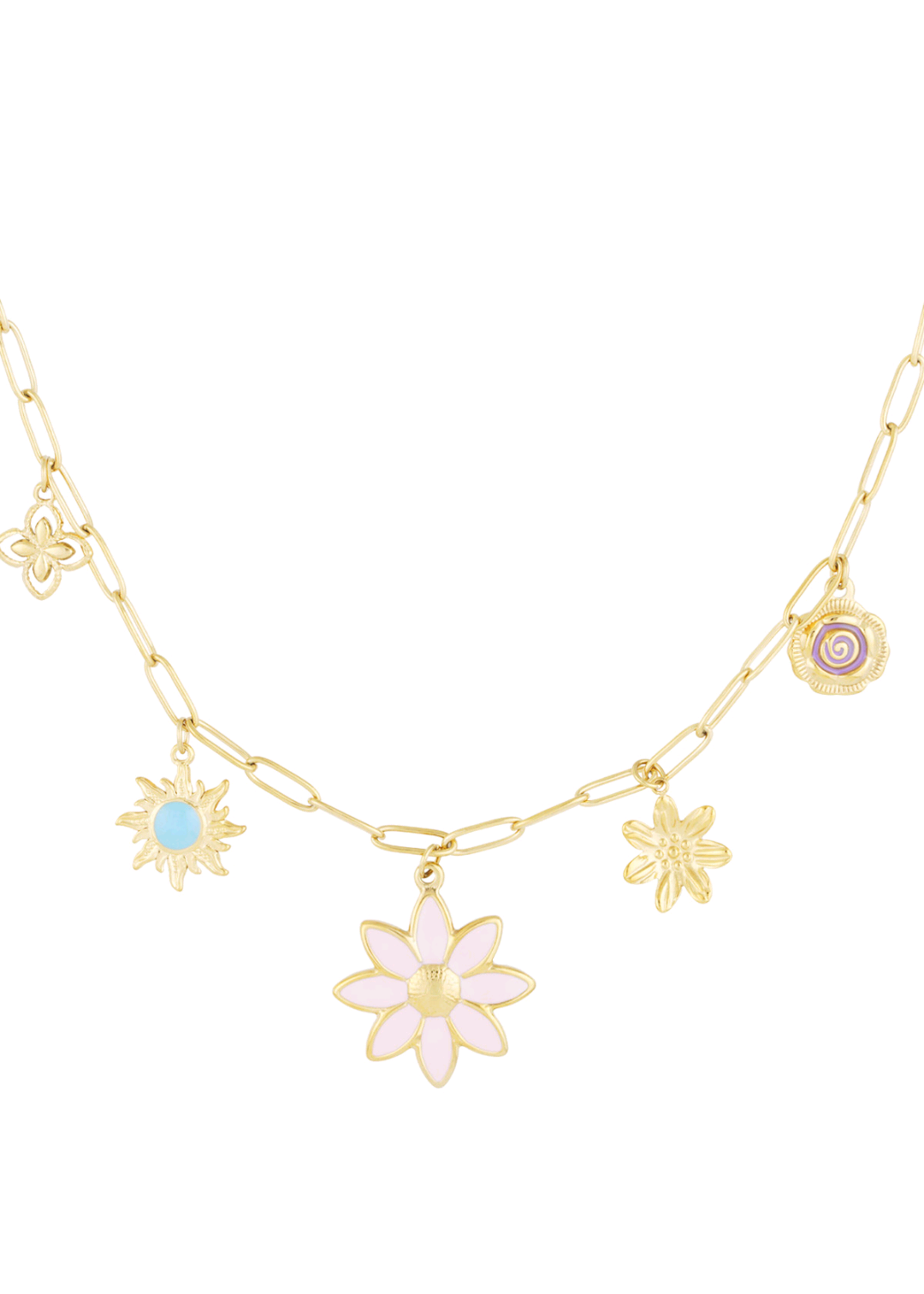 Collier Multi-charms Majorque