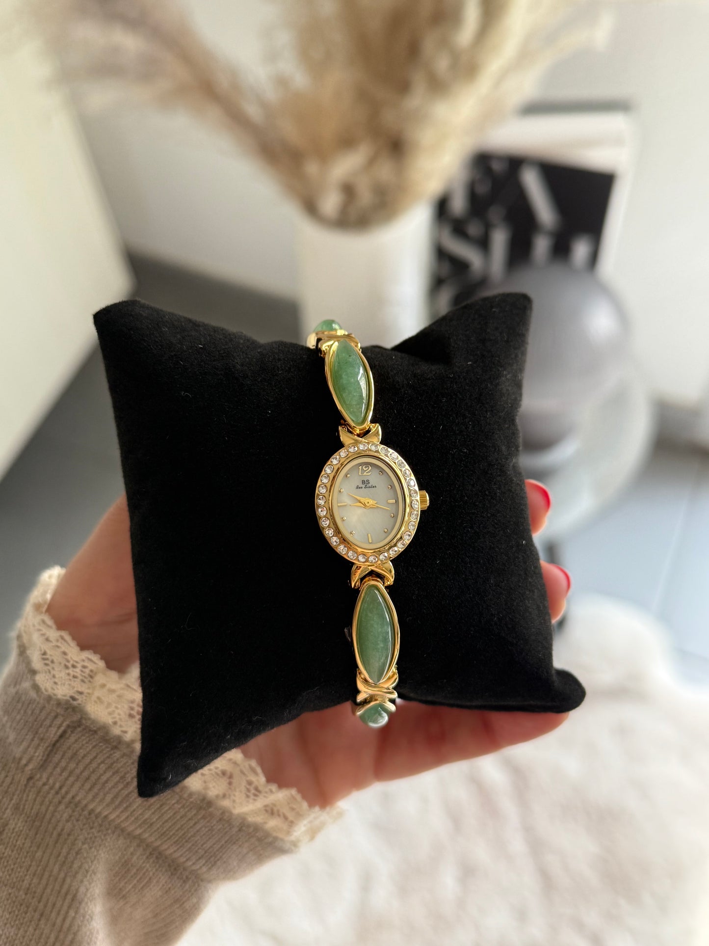 Montre Maraya - Jade dorèe