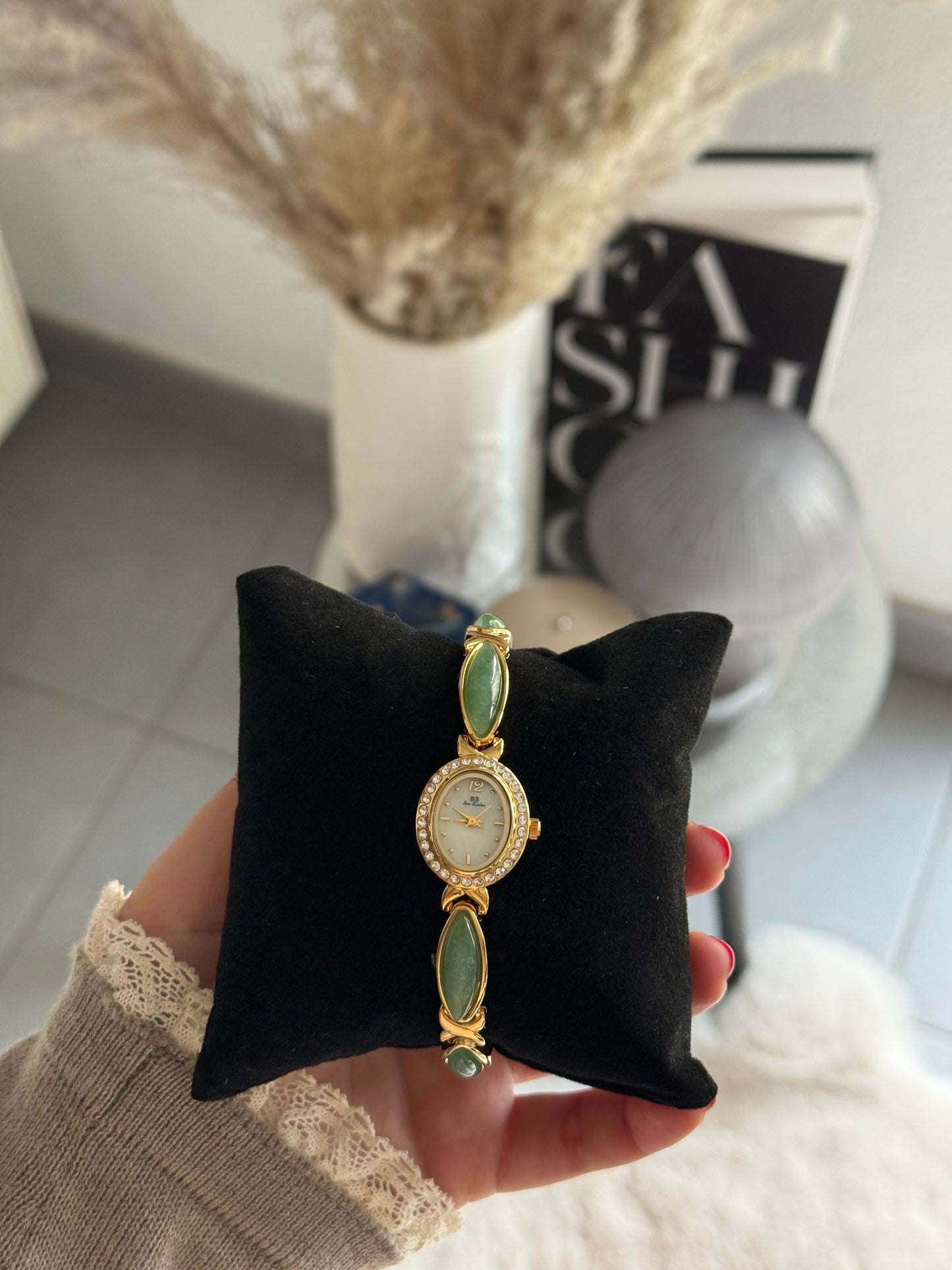 Montre Maraya - Jade dorèe