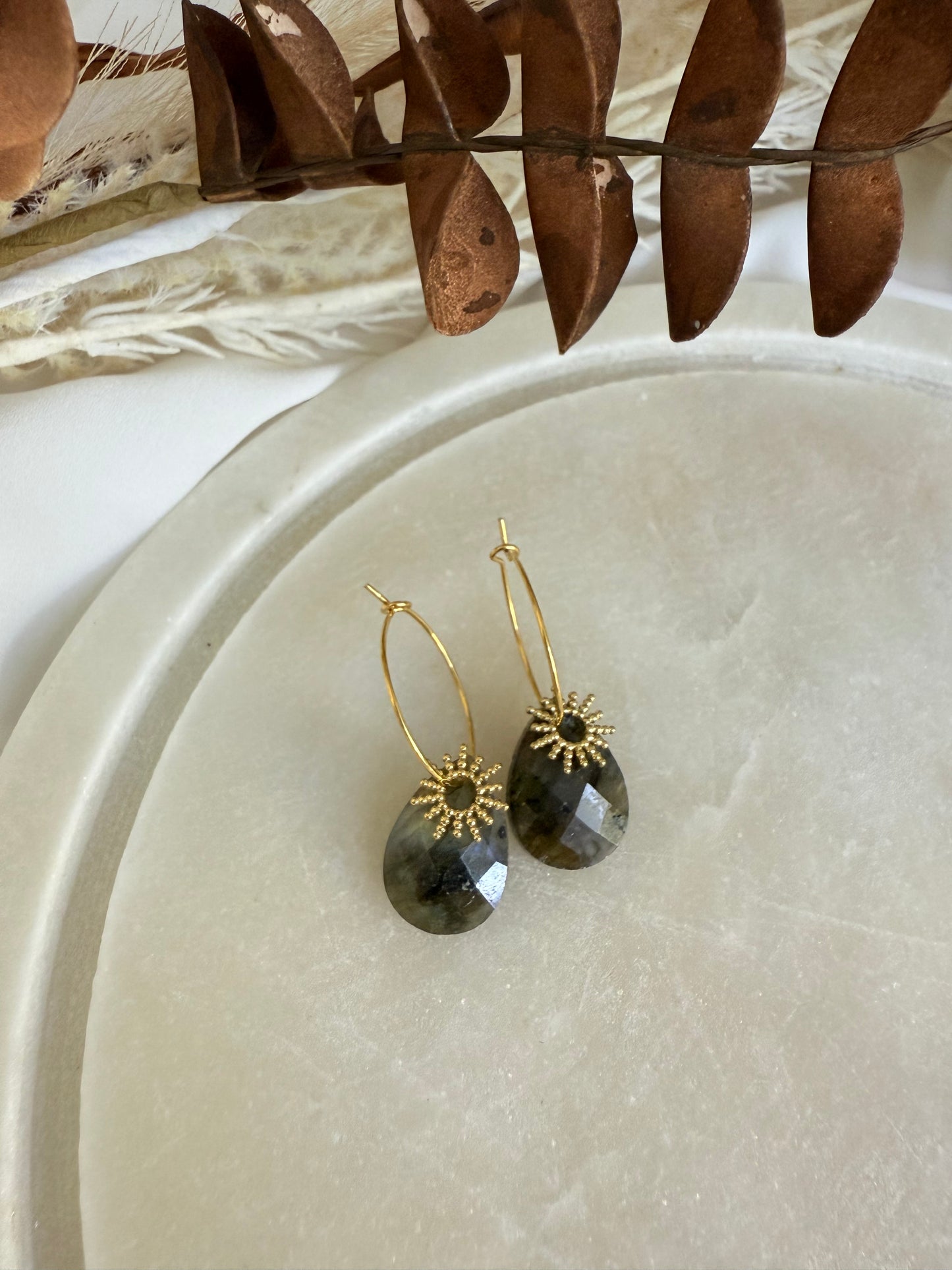 Boucles d'oreilles Creoles Linssey