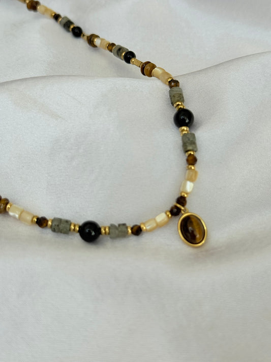 Collier Pierres Naturelles Elvira