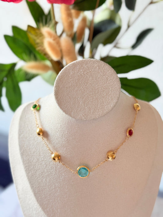 Collier Angelina Multicouleur