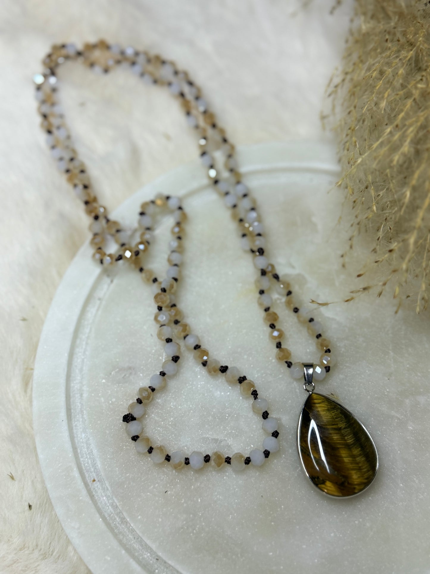 Sautoir Oeil De tigre – Sérénité & Confiance