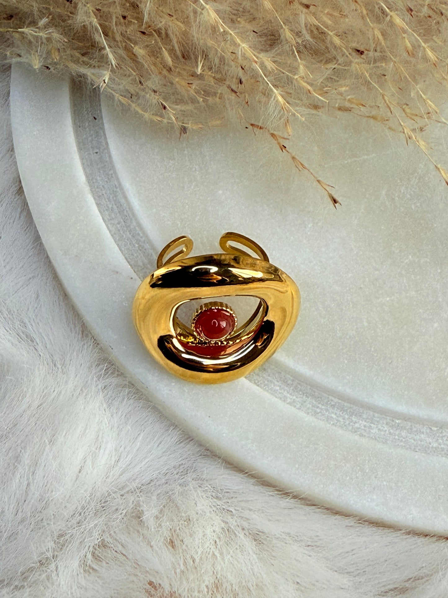 Bague Rouge Agathe