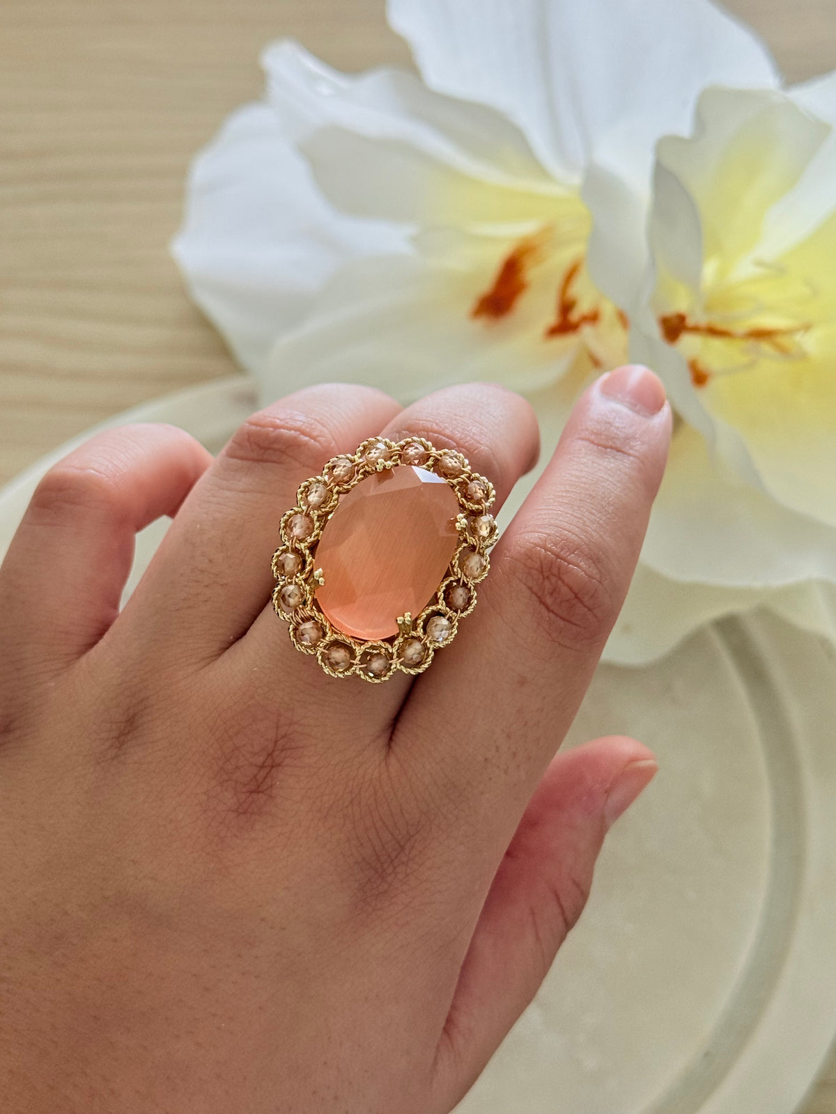 Bague Veyra - Quartz Oeil de chat