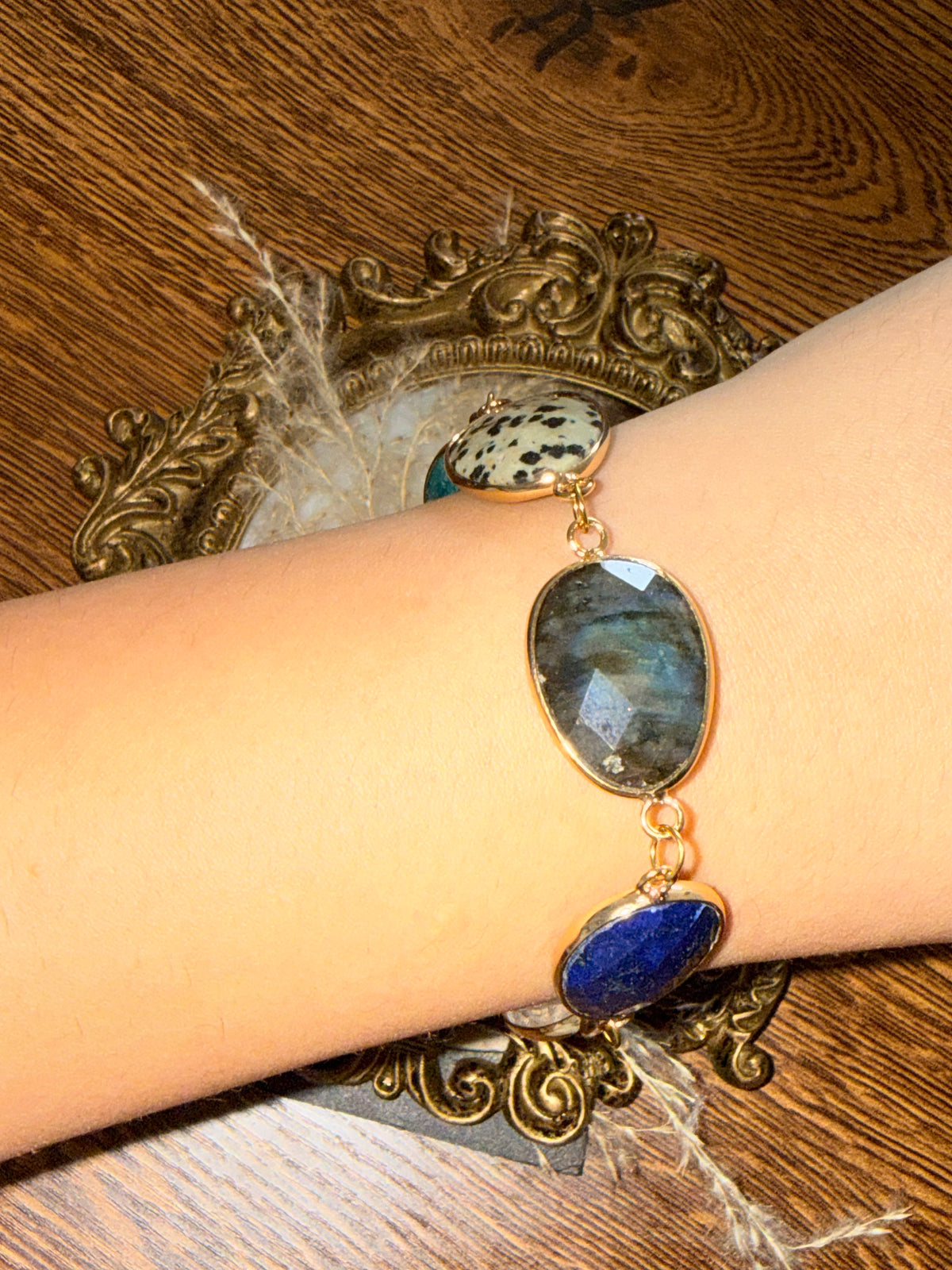 Bracelet Vanilla - Véritable Multi pierres