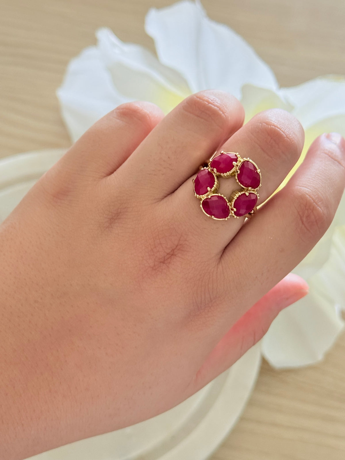 Bague Carmen - Rubis