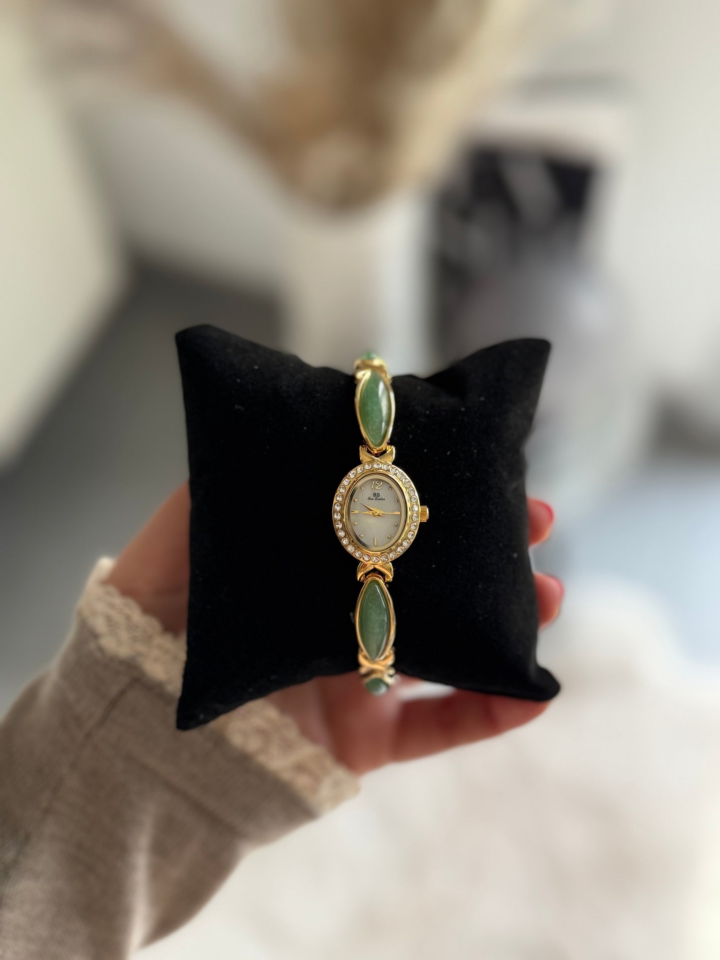 Montre Maraya - Jade dorèe