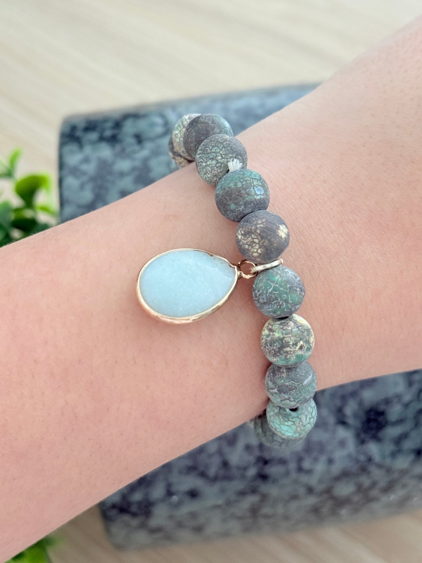 Bracelet Turquoise africaine