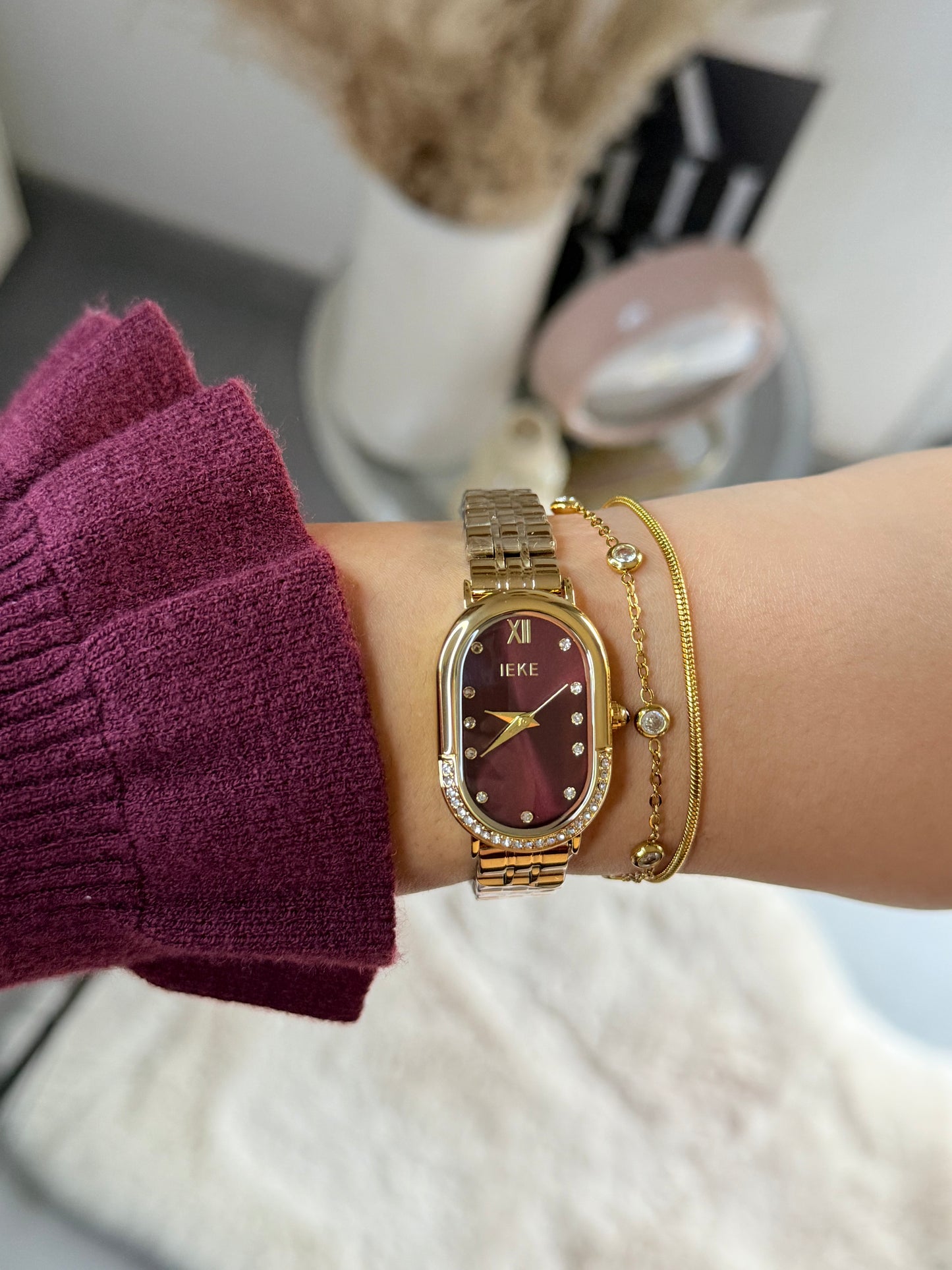 Montre ÉLÉGANCE BORDEAUX