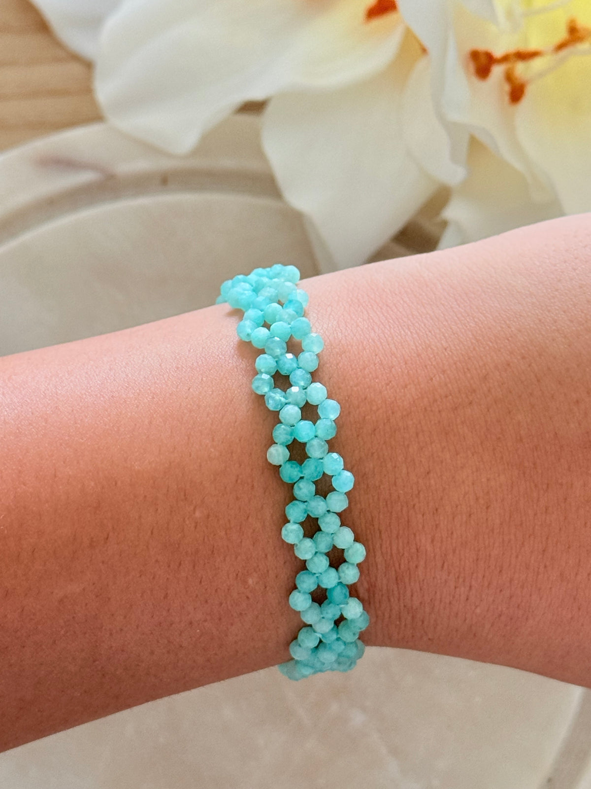 Bracelet Création Gaïa - Amazonite