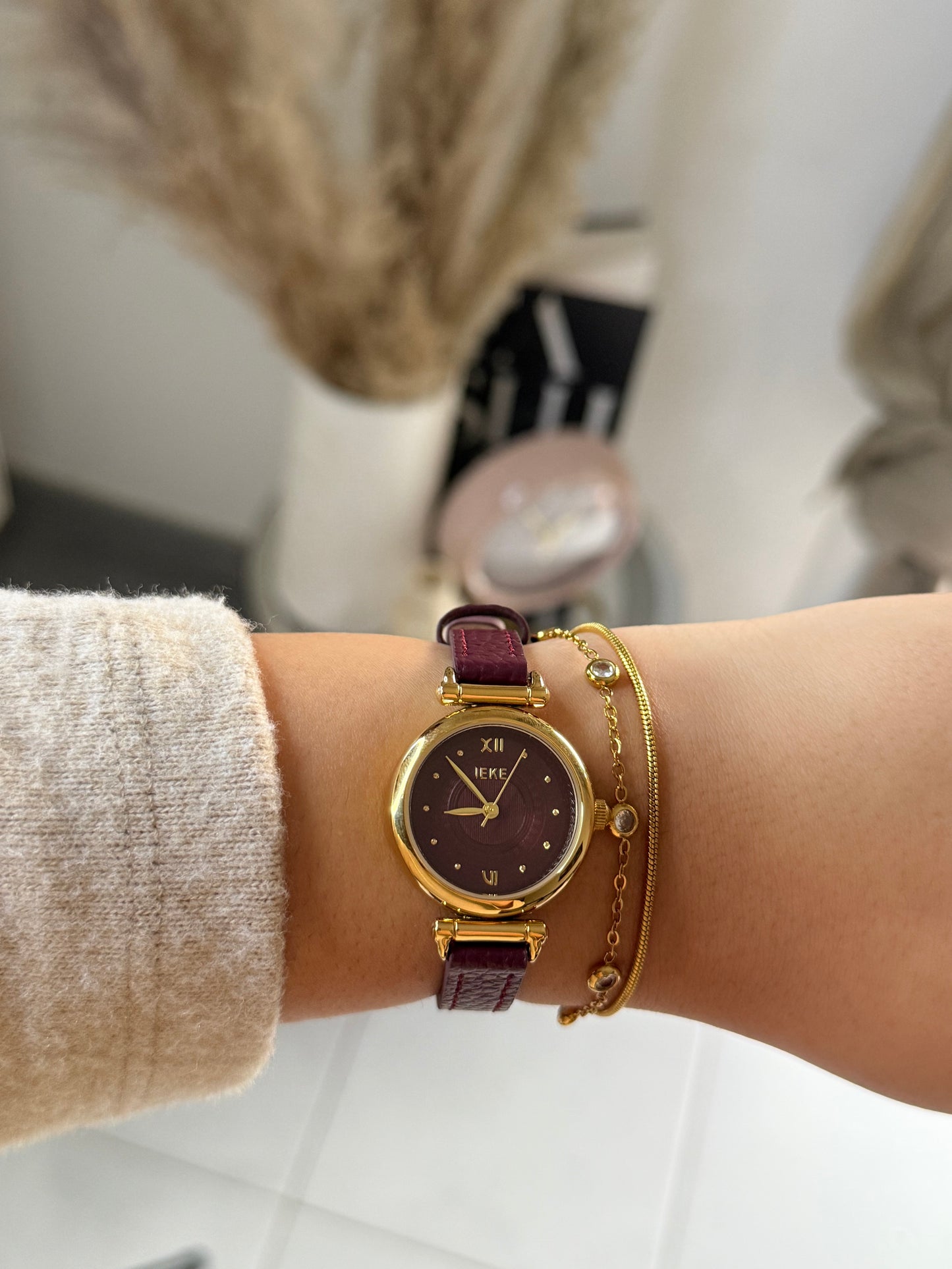 Montre Dynastie - Burgundy