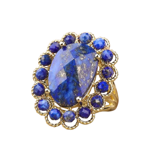 Bague Veyra - Lapis Lazuli