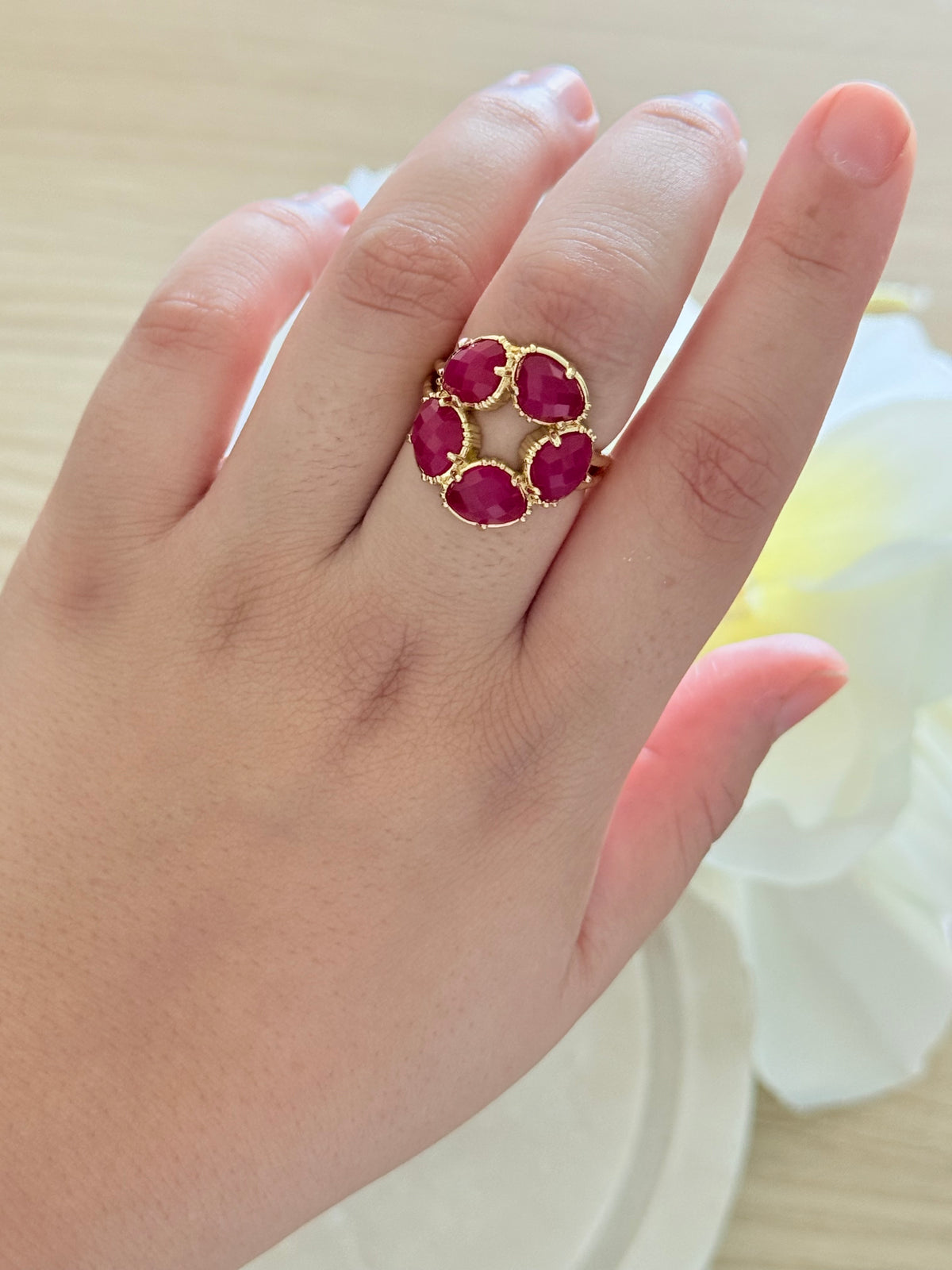 Bague Carmen - Rubis