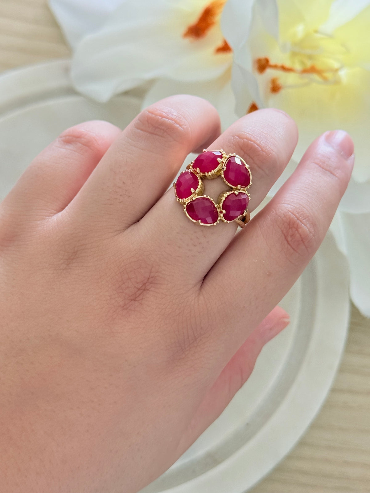 Bague Carmen - Rubis