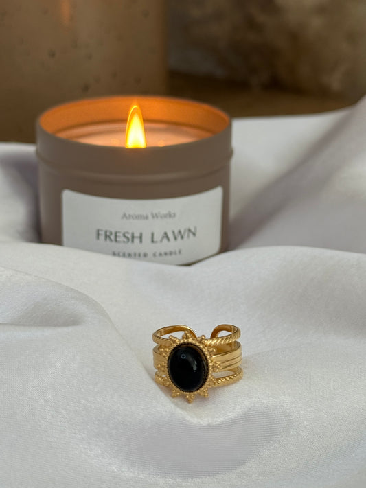 Bague Obsidienne