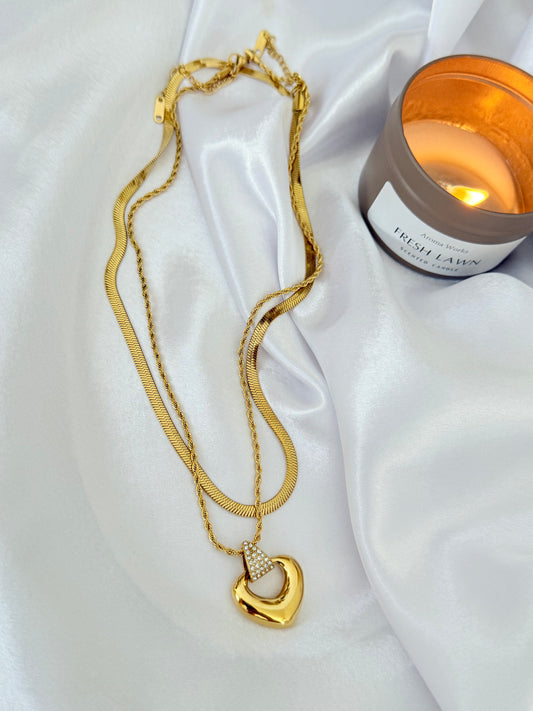 Collier Double chaines Ivana