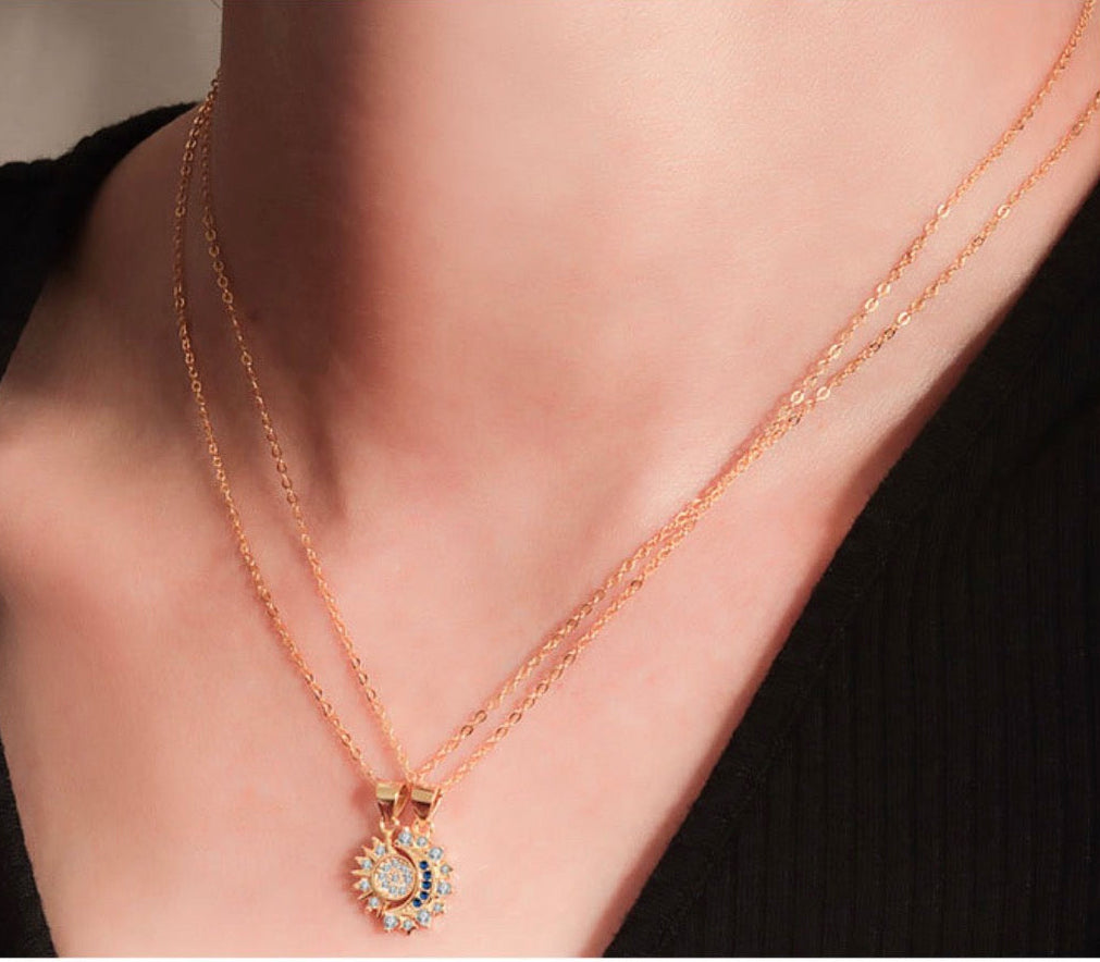 Collier Lovely Sun                                 Argent S925