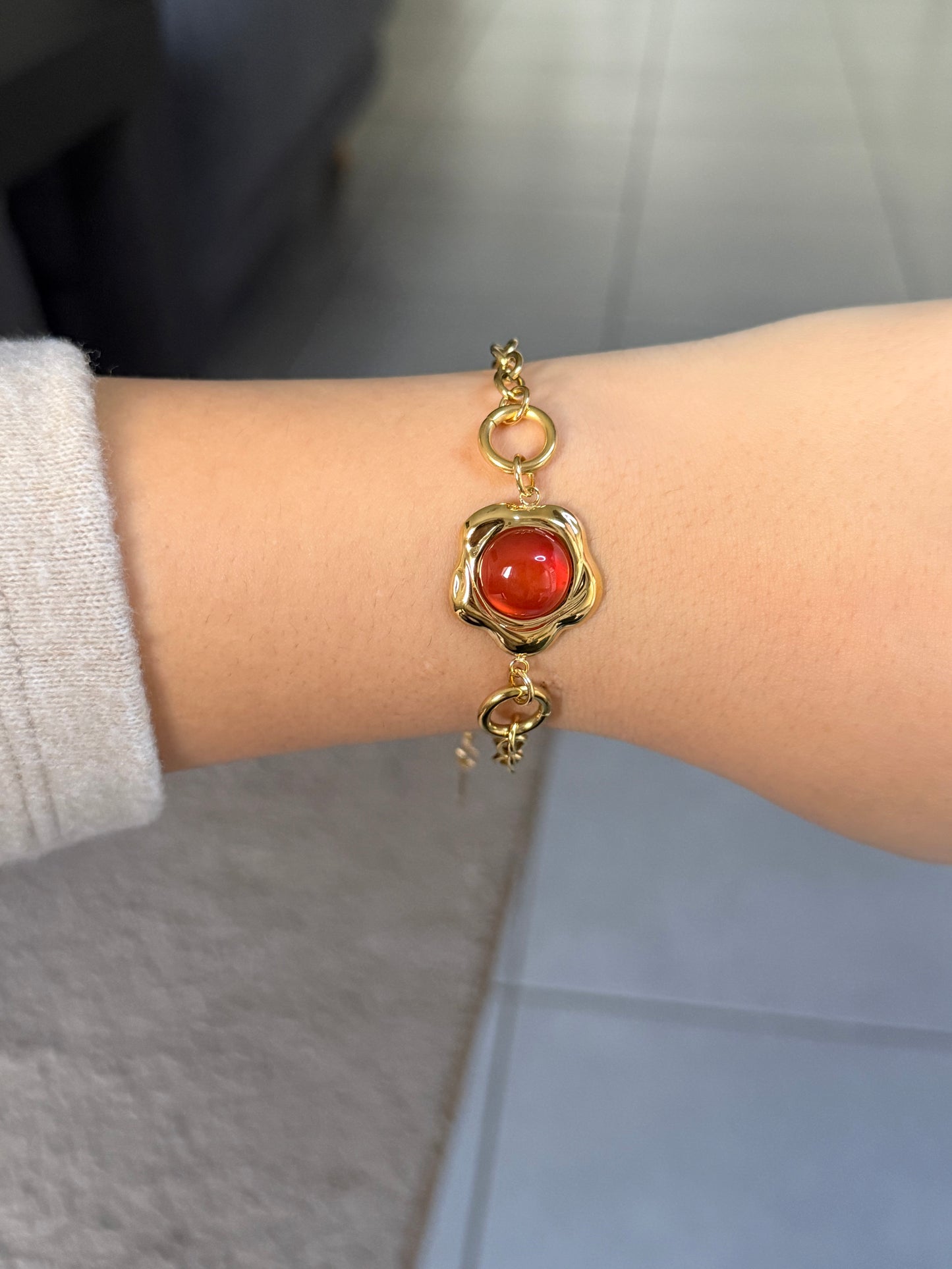 Bracelet Agatha Rouge