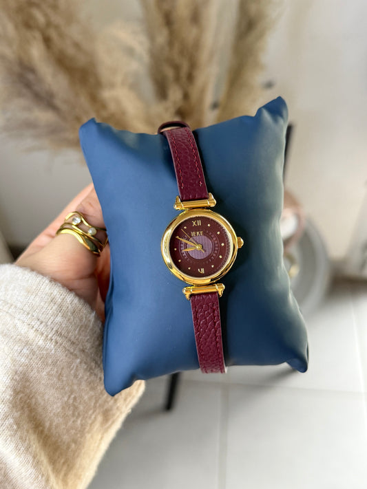 Montre Dynastie - Burgundy