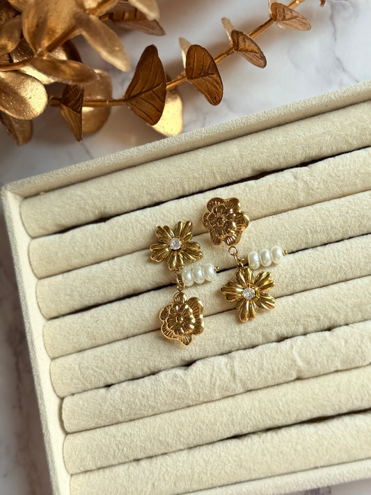 Boucles d’oreilles Flora