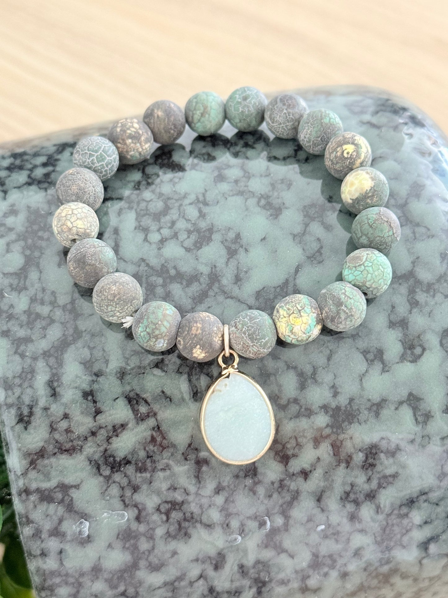 Bracelet Turquoise africaine