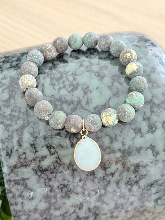 Bracelet Turquoise africaine