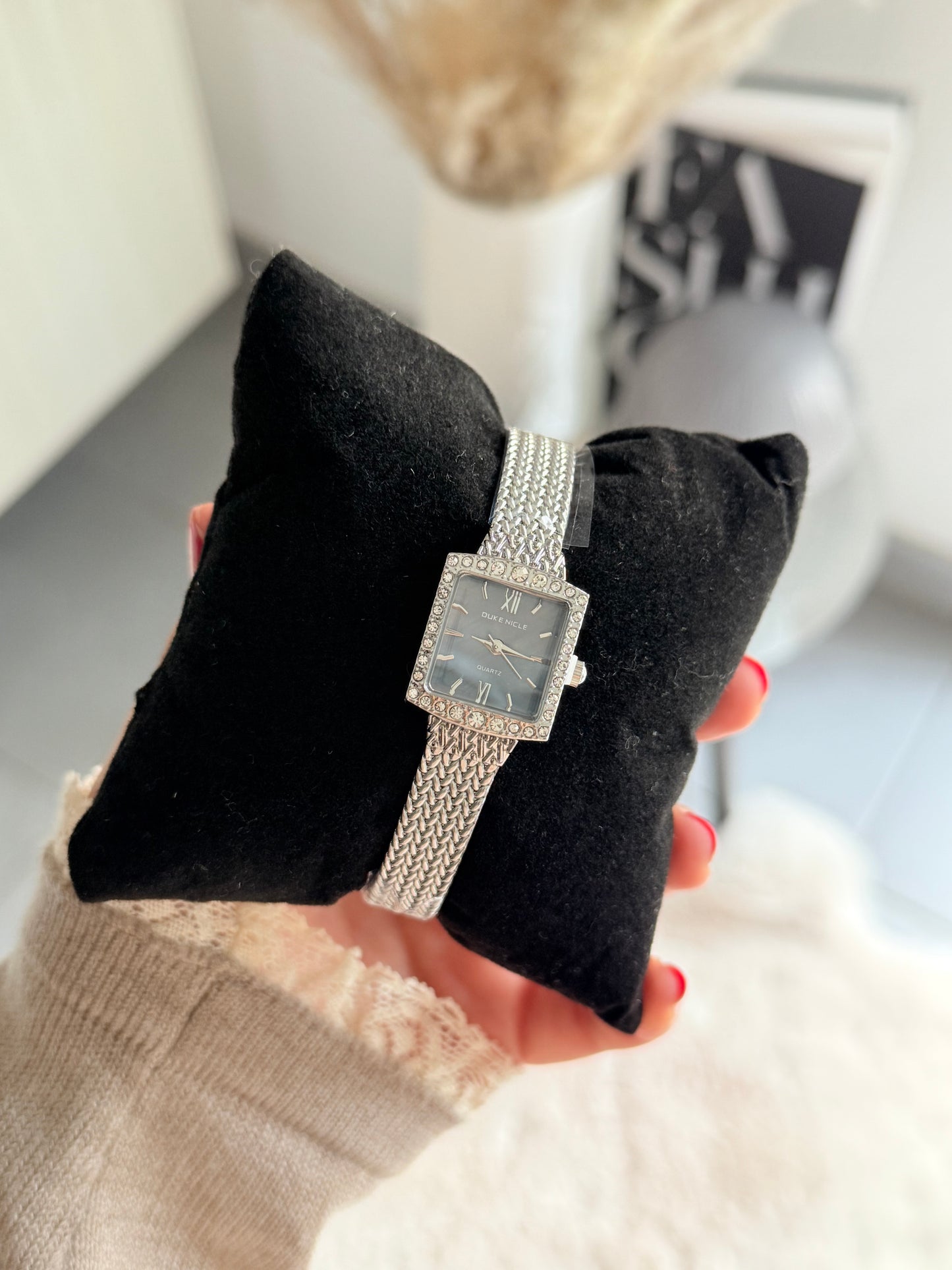 Montre Bleu Prestige- Argenté