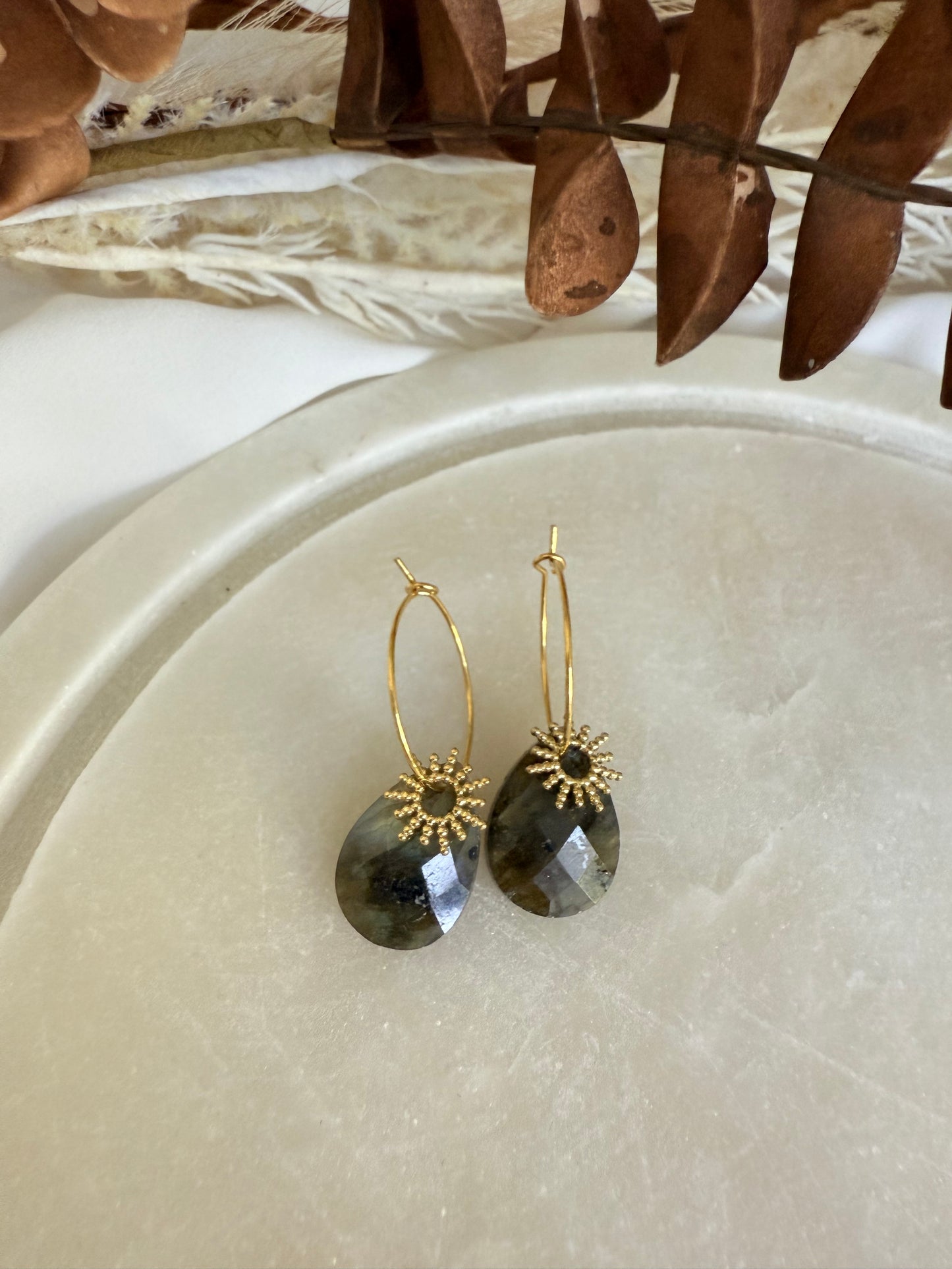 Boucles d'oreilles Creoles Linssey