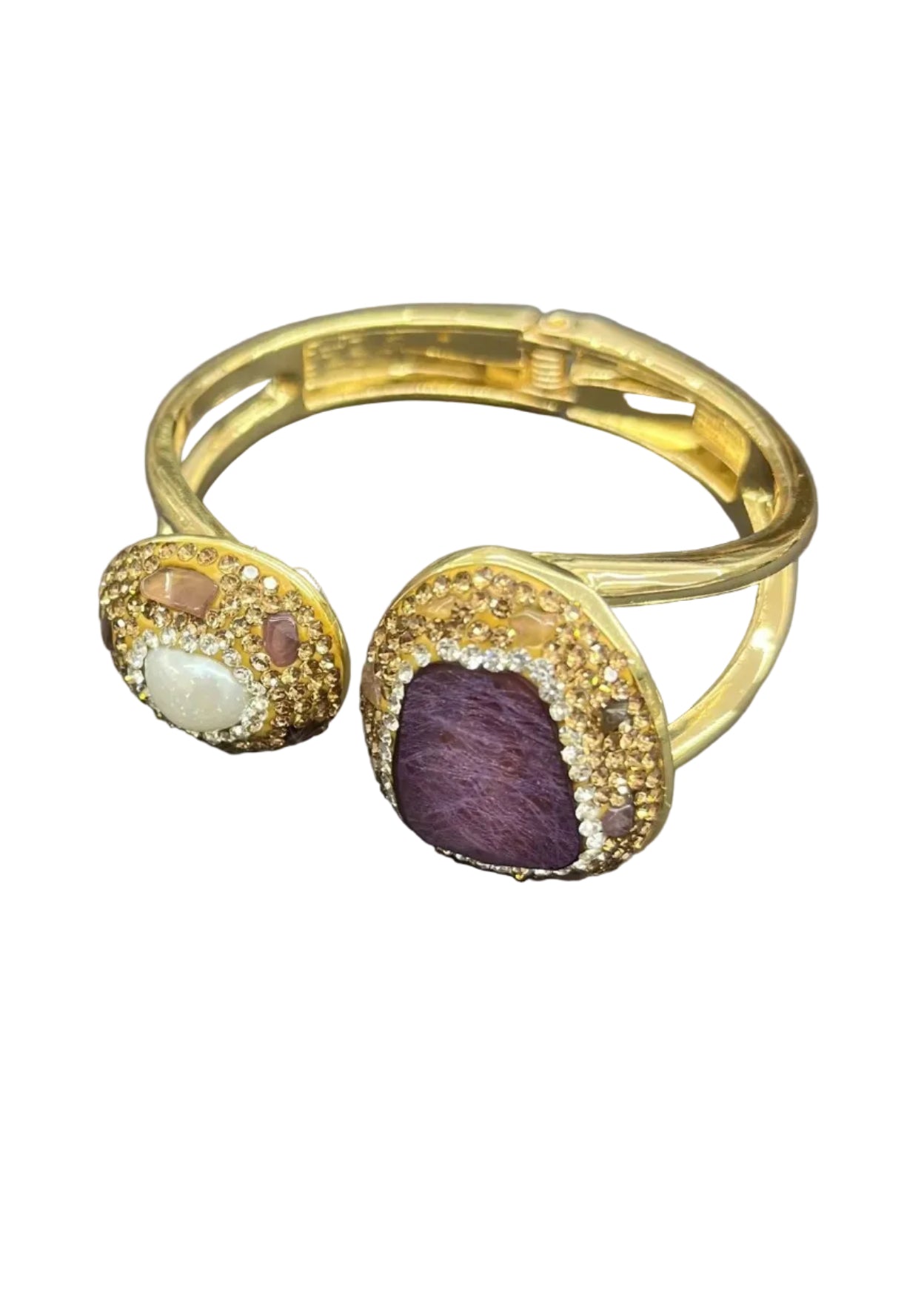 Bracelet Jonc Richard - Mauve