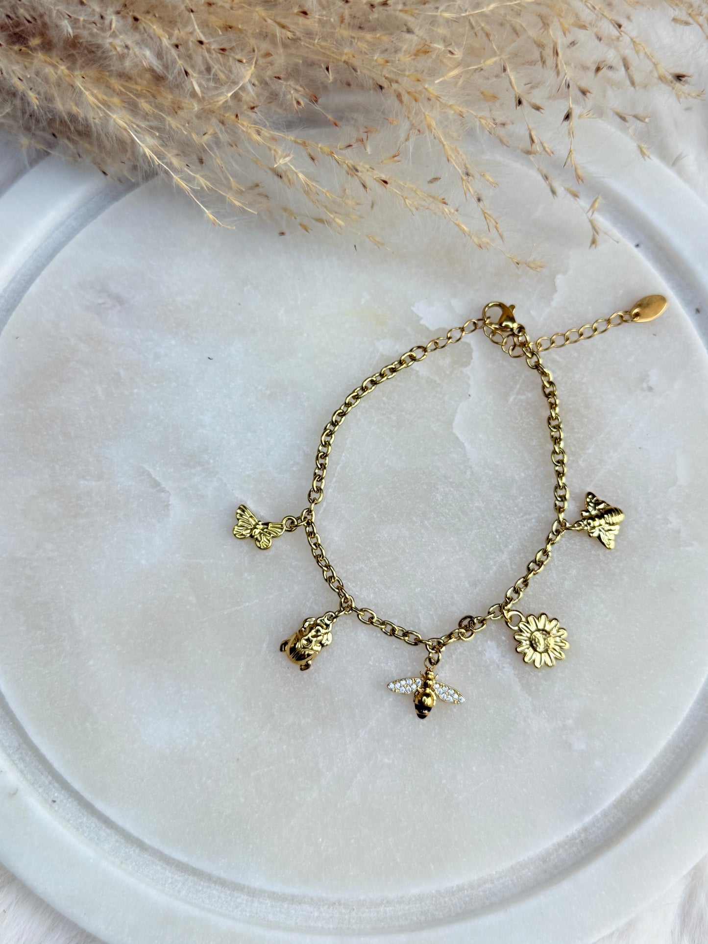 Bracelet Abeille doré