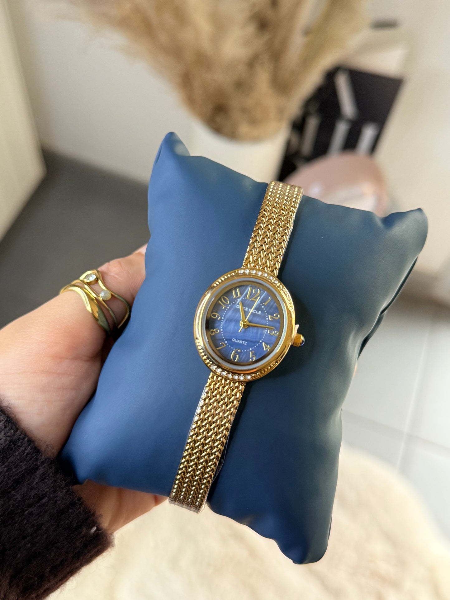 Montre Saphir - Dorée