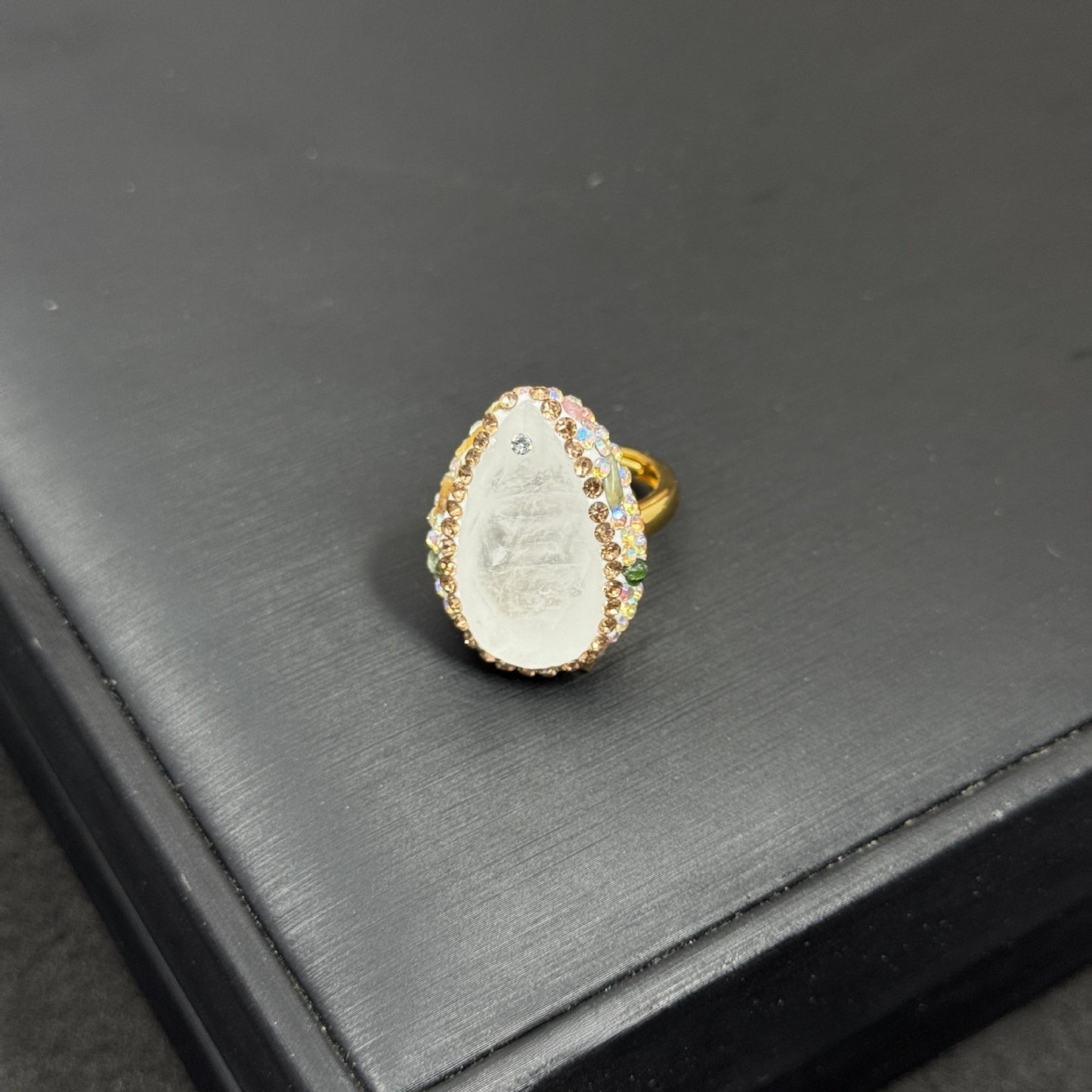 Bague Idole - Cristal de roche