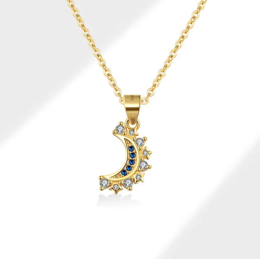 Collier Lovely Moon                             Argent S925