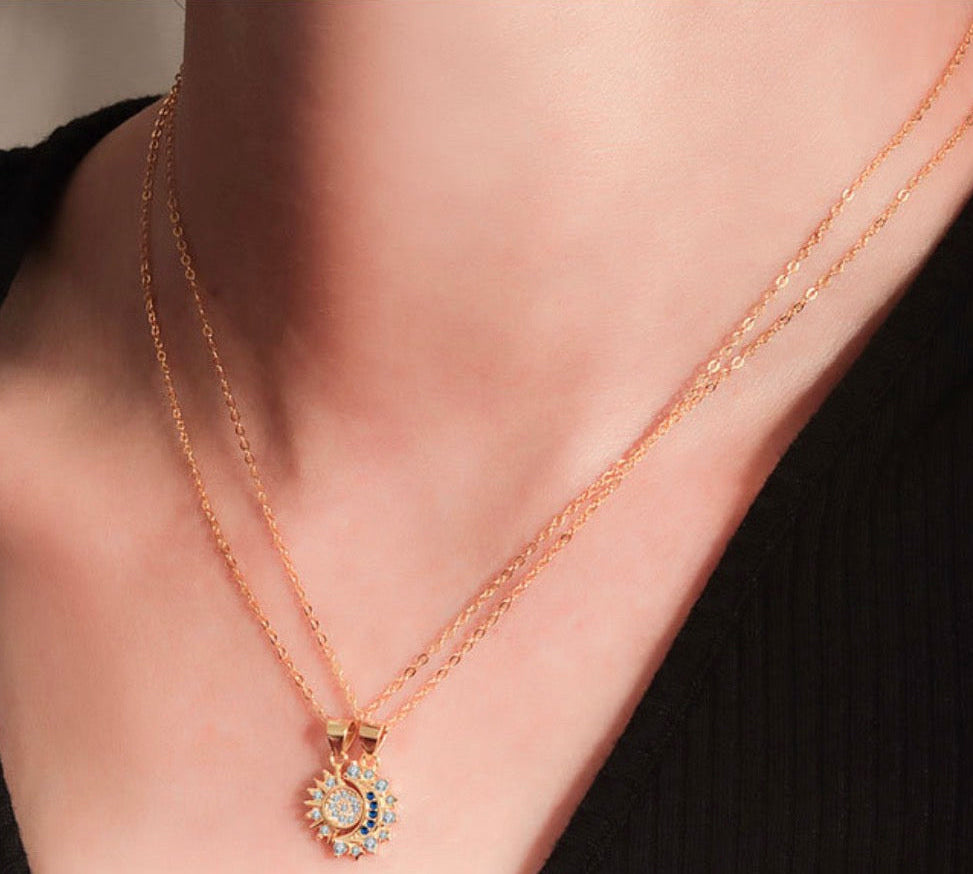 Collier Lovely Moon                             Argent S925