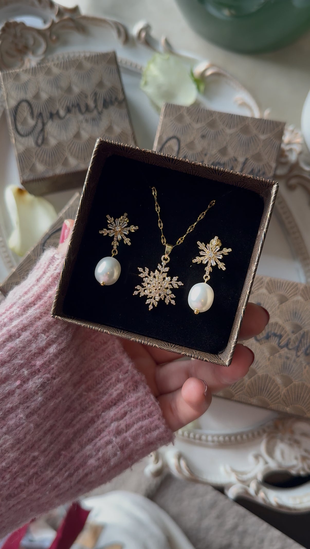 Collier Elise - Doré