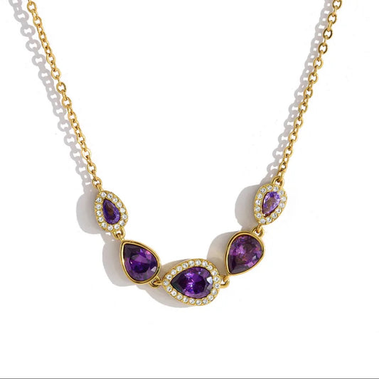 Collier Merveilleuse - Violette