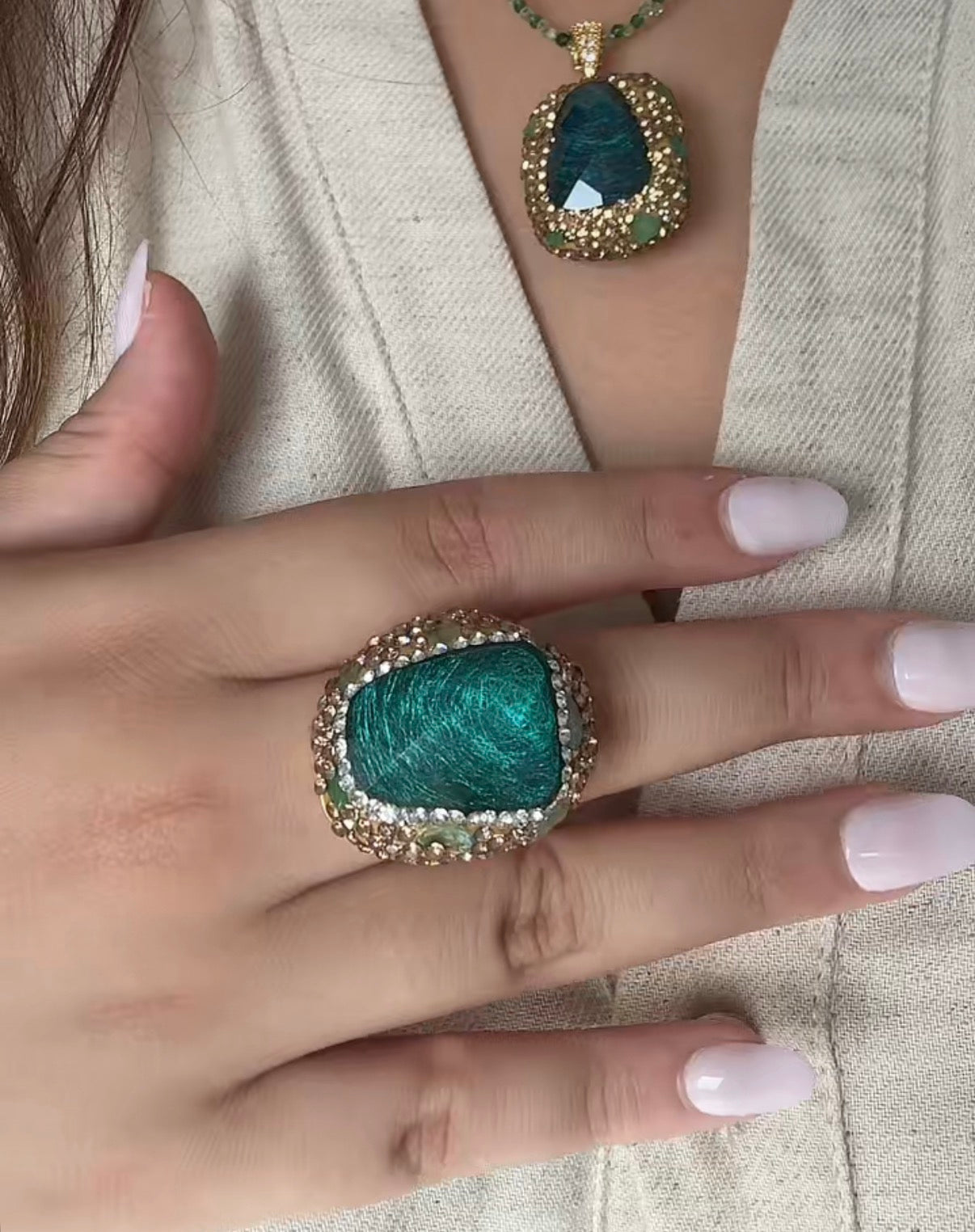 Bague Richard - Vert