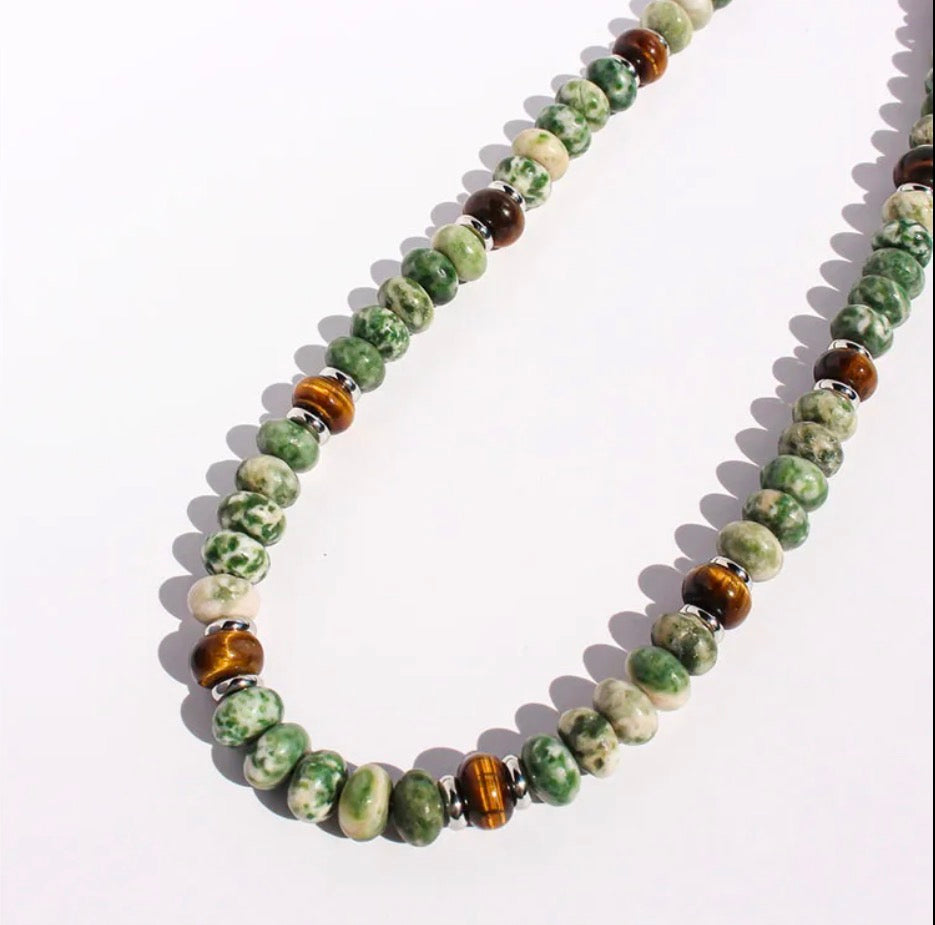 Collier Cami - Jaspe Ocean