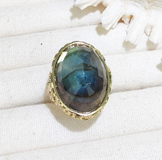 Bague Luminous - Labradorite