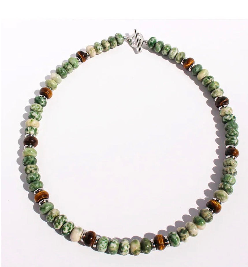 Collier Cami - Jaspe Ocean