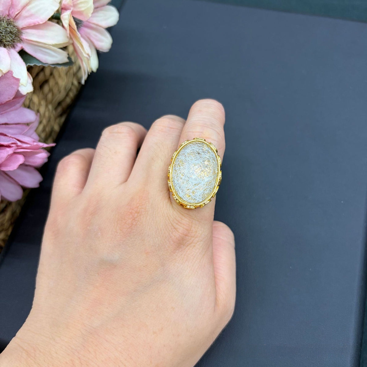 Bague Sophia - Blanche