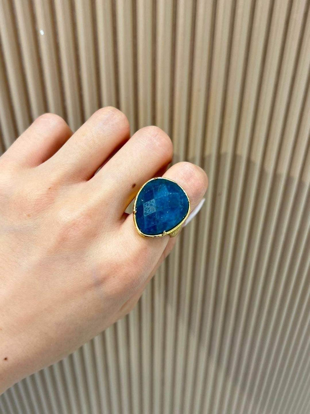 Bague Toscana - Apatite bleu
