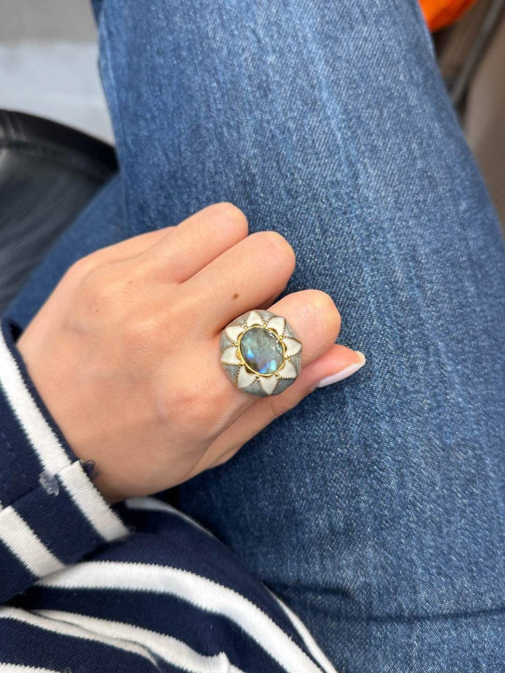 Bague Mahéa - Labradorite
