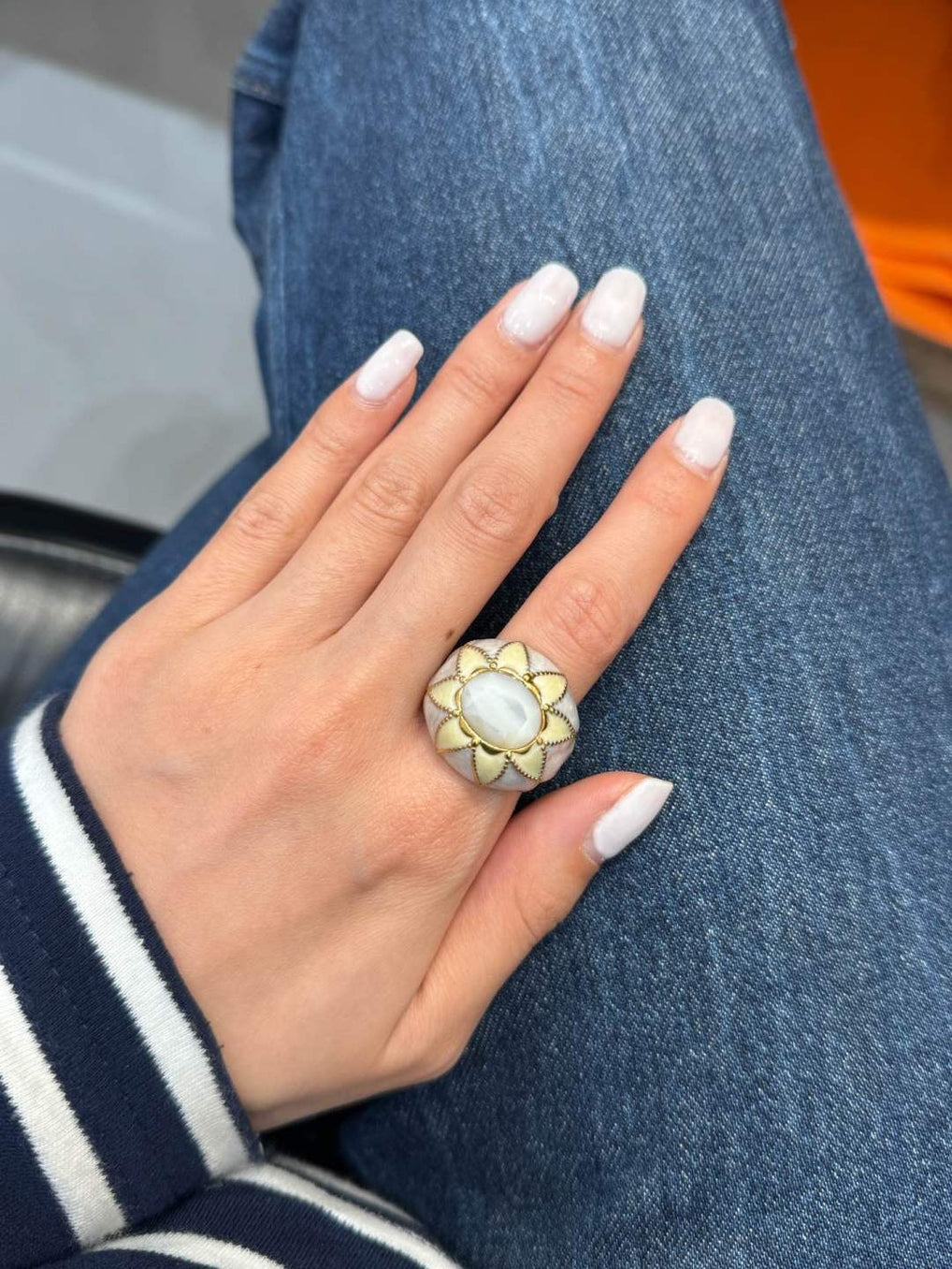 Bague Mahéa - Nacre