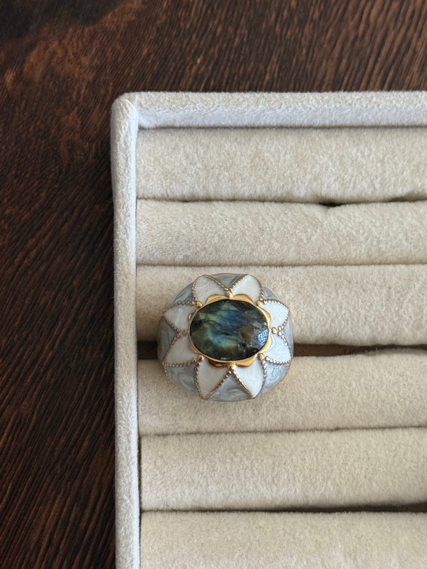 Bague Mahéa - Labradorite